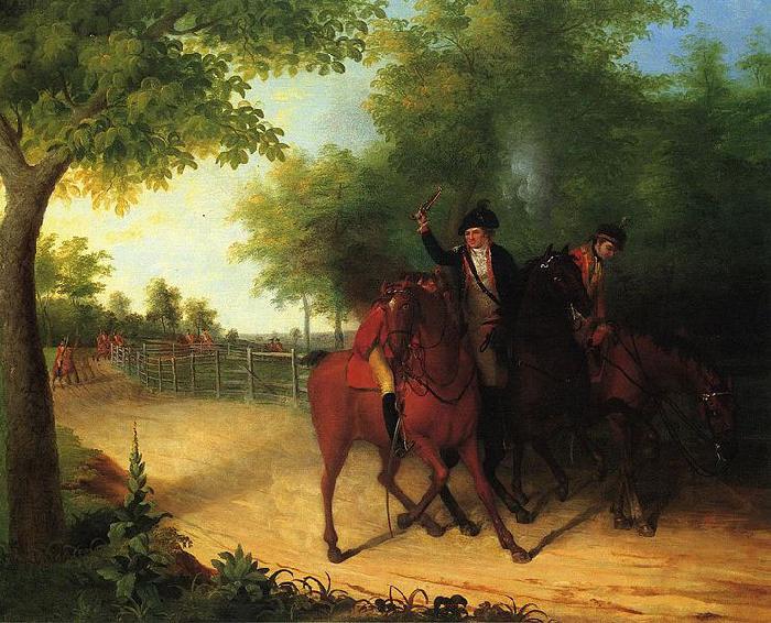 James Peale The Ambush of Captain Allan McIane oil painting picture